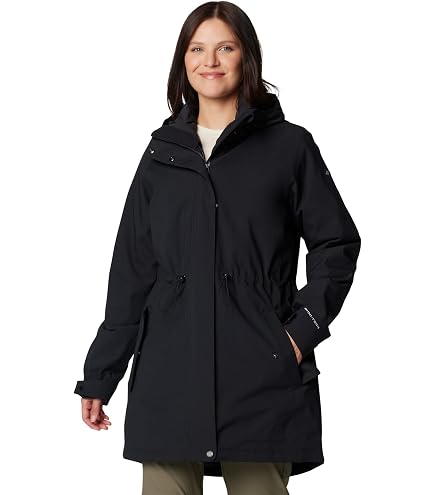 Amazon.com: Columbia Womens Weekend Adventure II Long Shell, Black