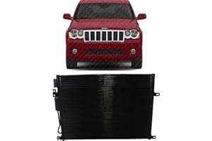 US AUTO PARTS PLUS New Front A/C Condenser Aluminum Core Direct Replacement For Jeep Grand Cherokee 2005-2010 55116928AA CH3030221