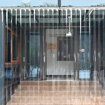 tira de pvc transparente transparente