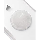 Sonix Silicone Phone Ring - Pearl Tort, White
