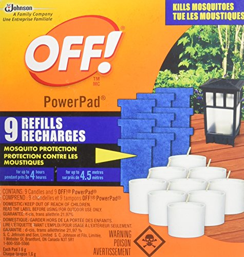 Off! Power Pad Mosquito Lamp 9 Refills