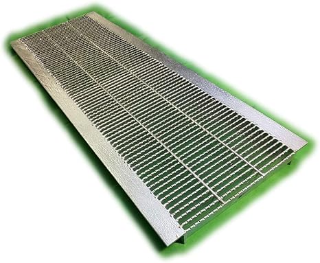 Amazon U字溝用 グレーチング 溝蓋 細目 ノンスリップ 圧接式 溝幅 300用 300mm T2 乗用車程度 型番unh253f30 溝 ふた 側溝 蓋 フタ Diy 工具 ガーデン