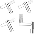 BIGBILLION Drum Keys 4Pcs Drum Key Set 3 Pack Drum Tuner Universal Drum Tuning Key with Continuous Motion Speed Key Universal Drum Key