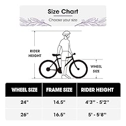 HH HILAND Adult 26 Inch Mountain Bike, Mens and