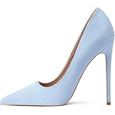 Elisabet Tang High Heels, Women Pumps Pointed Toe Stilettos 4.7 inch/12cm Sexy Heels Party Shoes