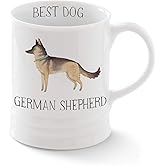 Fringe Studio Ceramic Mug, German Shepherd (481511)