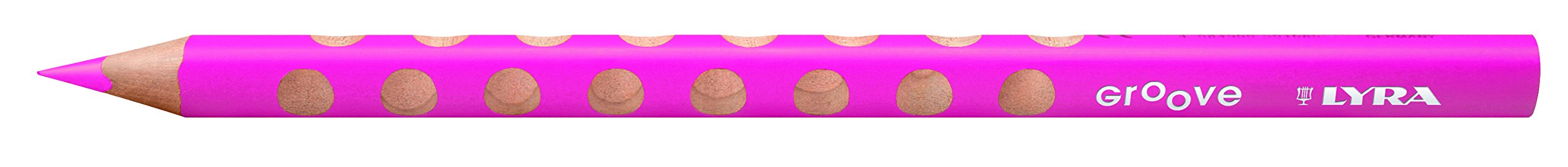 Lyra Groove Cardboard Case with 1 pencil Neonpink