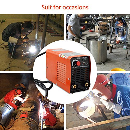 300AMP Portable Arc Welder, 220V Safe Welding Machine with Protective