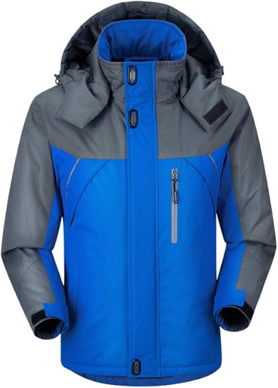 Men's Winter Ski Jacket Waterproof Snow Coat Hooded Snowboarding Jackets Mountain Windbreakers