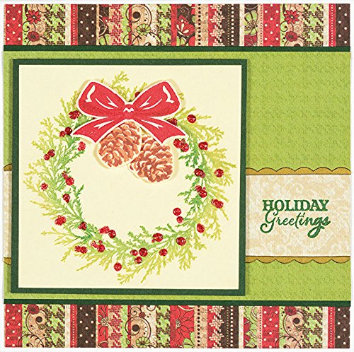 HOTP Clear Stamps - Layering Wreath & Pinecone - Silicone Stamps HOTP1234 - Thumbnail 4