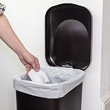 Addis Eco 40 L Pedal Bin Recycled Plastic Dark Grey UK Made 519001ADF view 4