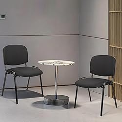 CLATINA Stackable Waiting Room Chairs, Cloth Fabric