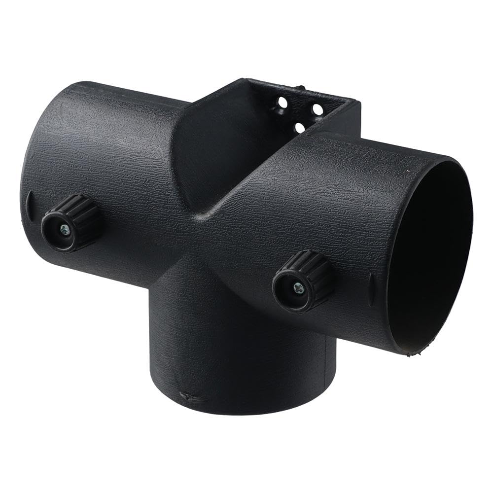 YYlingx 75mm Diesel Heater Pipe Ducting, Black T Shape 3 Way Air Vent Connector Air Duct Car Assessories Parts for Webasto Eberspacher