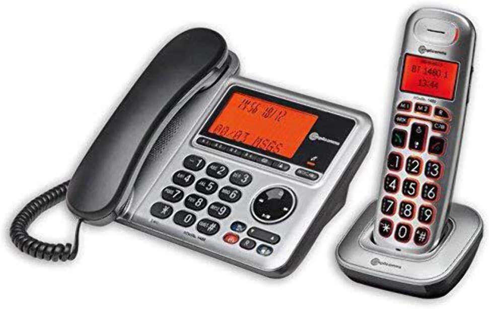 BigTel 1480 Big Button Phone for Elderly with Answer