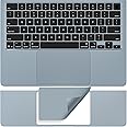 CaseBuy Palm Rest Protector Vinyl Skin Sticker for 2025 MacBook Air 13 inch Laptop with M4 chip A3240 Anti-Dust Scratch-Resistant Keyboard Cover, Sky Blue