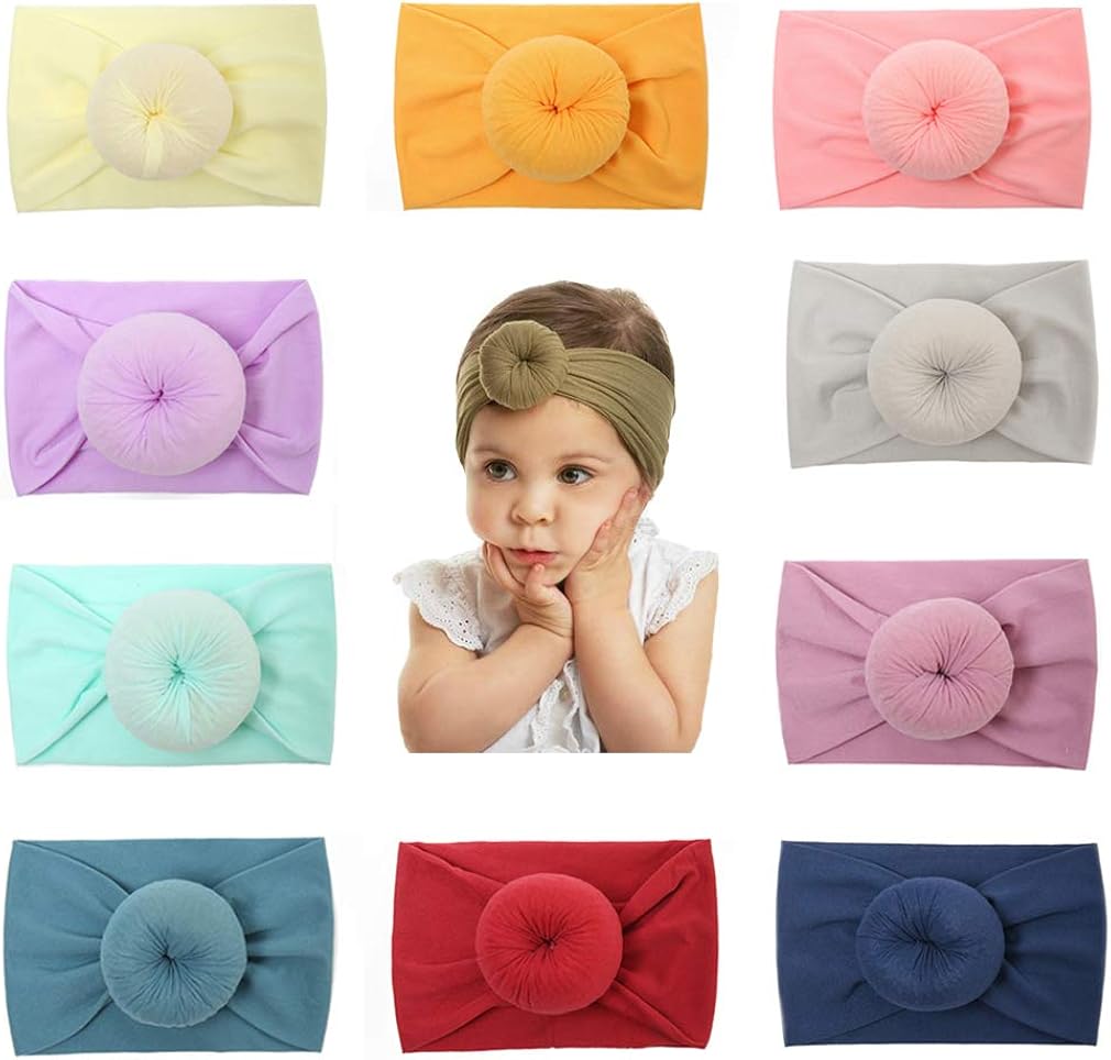 donut headband for baby girl