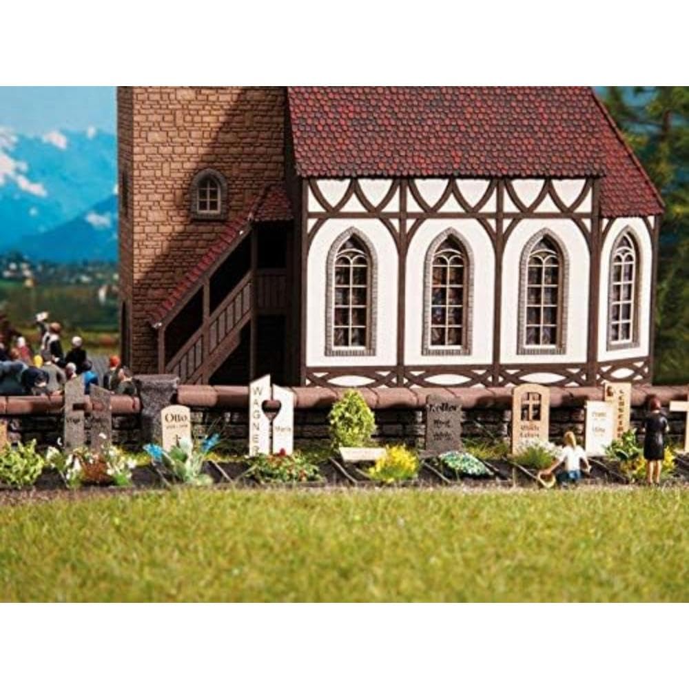 Noch 14211 Gravestones 10 pieces, Coloured
