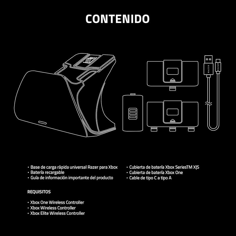 Universal Quick Charging Stand (Pulse Red) - Soporte de Carga rápida para los mandos de Xbox (Carga rápida, compatibilidad Universal para mandos nuevos y Antiguos) Rojo