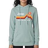 Jeep Have Fun Out There Ladies French Terry Hoodie | Trendy Women Hoodies Pullover - Seafoam Green