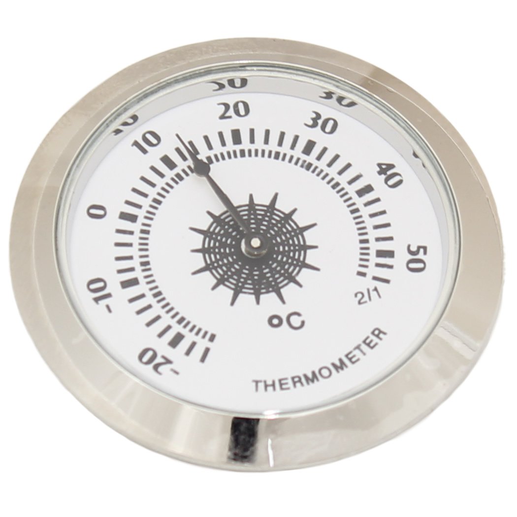 Ryde Chrome Dashboard Air Temp Thermometer Amazon.co.uk Car & Motorbike