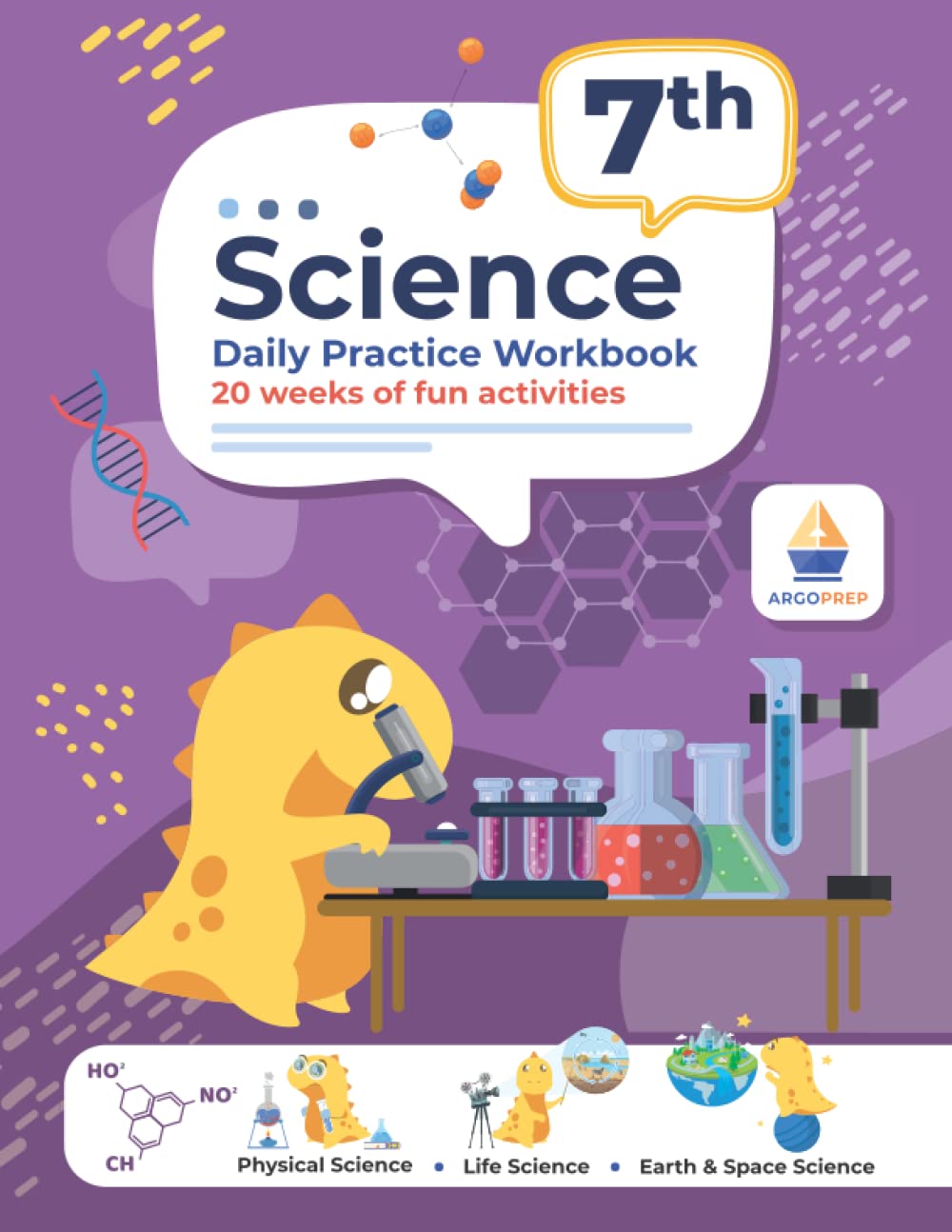 7th Grade Science: Daily Practice Workbook | 20 Weeks of Fun Activities (Physical, Life, Earth and Space Science, Engineering | Video Explanations Included | 200+ Pages Workbook) 7th Grade Science: Daily Practice Workbook | 20 Weeks of Fun Activities (Physical, Life, Earth and Space Science, Engineering | Video Explanations Included | 200+ Pages Workbook) 7th Grade Science: Daily Practice Workbook