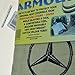 Seat Armour SA100MBZB Black 'Mercedes Benz' Seat Protector Towel