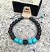 Banana Bucket Adjustable Calm Lava Stone Diffuser Bracelet - Meditation, grounding, Healing, Genuine Stones, Natural, Essential Oils, self Confidence, Holistic, Aromatherapy