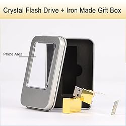 Laak 32GB New Crystal Transparent Rectangle Genuine