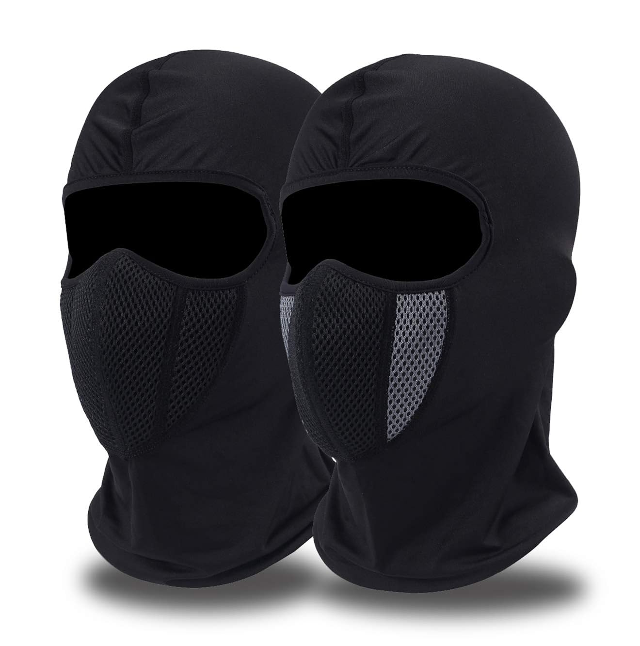 2 Pieces Balaclava Face Mask Men Women for Winter Cold Weather Ski Dust