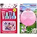Townley Girl Minnie Mouse Kiss It Paint It Lip Gloss and Nail Polish Set with Makeup Case, 5 Pieces