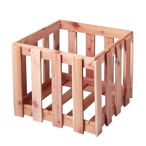 Wooden Milk Crate Amazon.co.uk Kitchen & Home