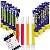 Always Prepared Glow-in-The-Dark Neon Glow Sticks