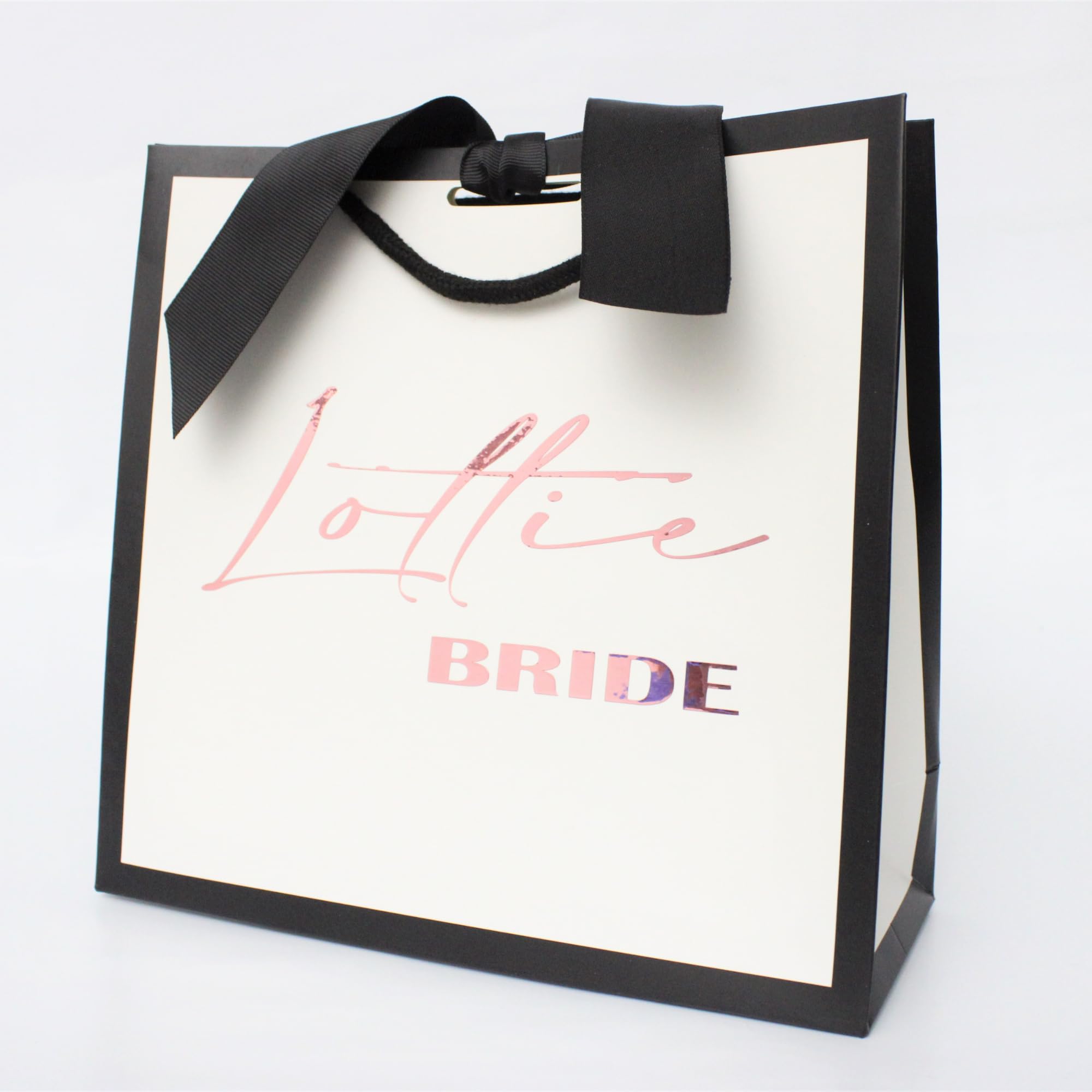 Nu-Nuel Personalised Gift Bag | Bridesmaid Gift Bag | Bride to be & Groom Gift Ideas | Personalised Bag with Name