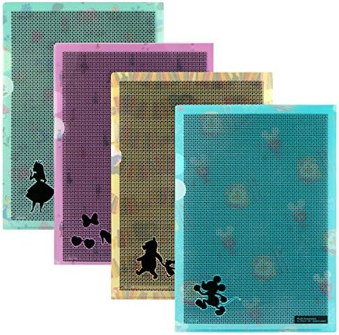 プラス カモフラージュホルダー 限定ディズニーデザイン ミッキー ミニー アリス プー 4枚パック Fl 127ch D