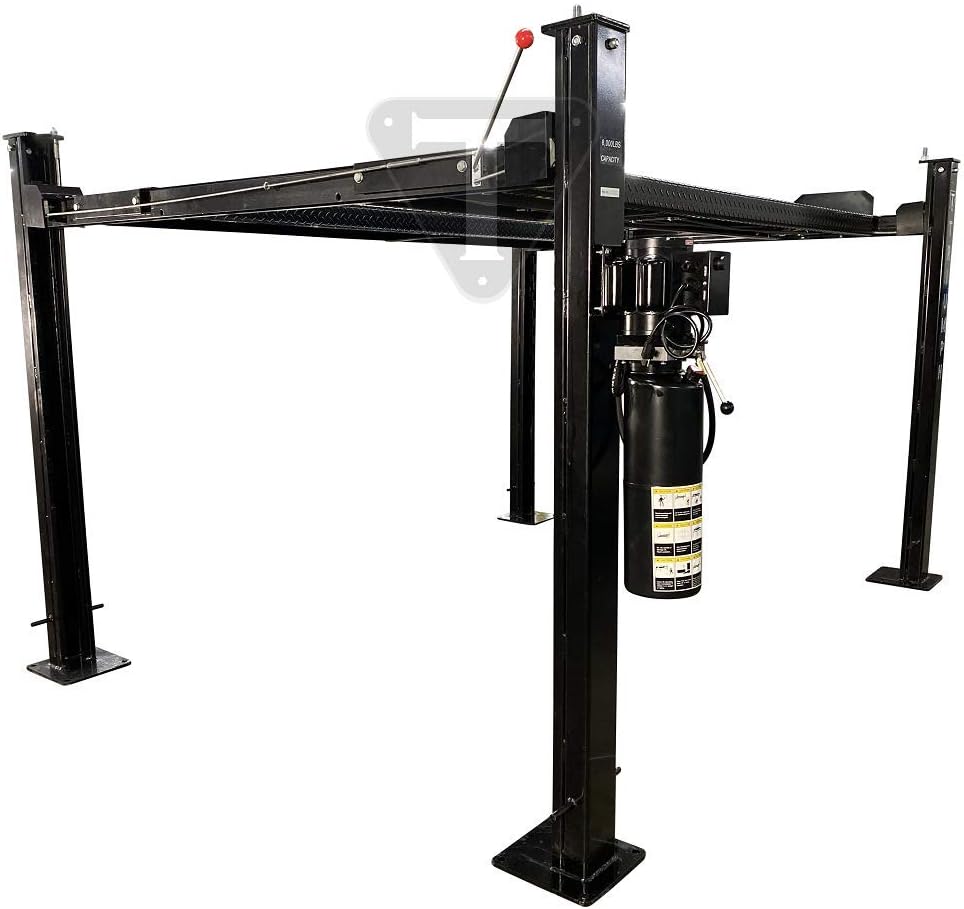 TRIUMPH NSS8TL 8000Lbs Taller Longer 4 Post Storage Service Lift Tools