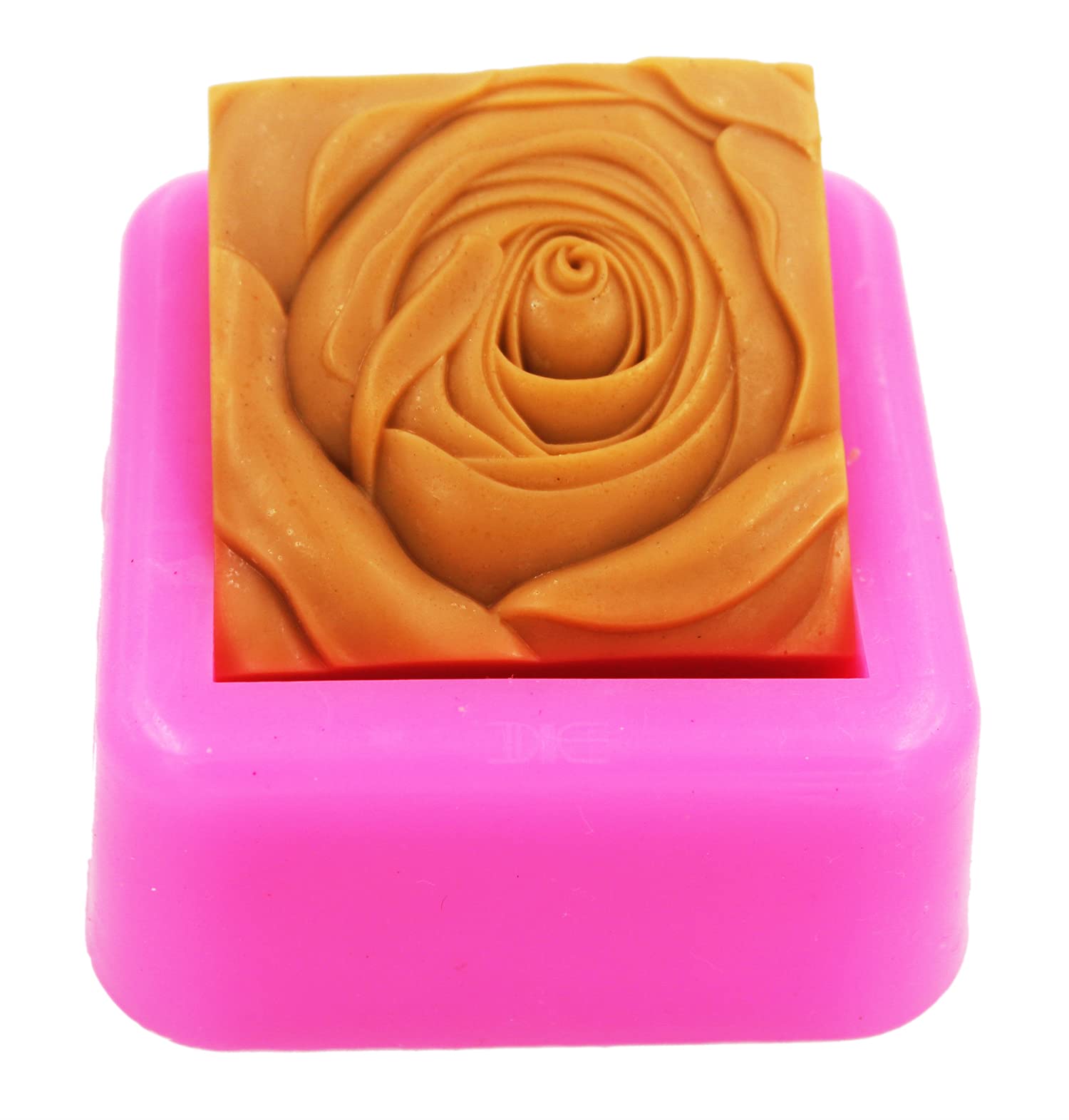 LC Flower Silicone Moulds Handmade Soap Molds Silicone Soap Mould Soap DIY Mold Cake Molds