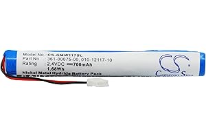Cameron Sino Battery for Garmin 010-01248-00, gWind Wireless, gWind Wireless Transducer, Wind Sensor PN:Garmin 010-12117-10, 