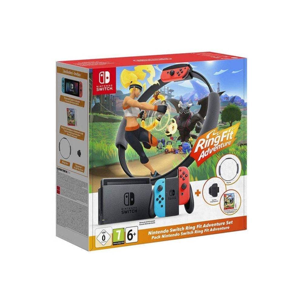 Nintendo Switch + Ring Fit Adventure Bundle - Bundle Limited - Switch