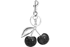 Nylry Cherry Keychain & Bag Charm - Cute Cherry Accessories for Women - Gift