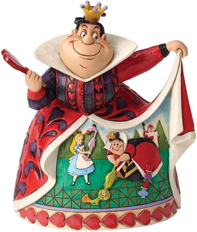 Disney Traditions Queen of Hearts Ornament Figure, Multi-colour, 15 x 13.5 x 18 cm - Image 5