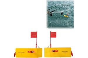 Planer Board for Fishing, Fishing Planer Board Tool with Flag & Quick Release Clip, Inline Side Clip Medium Side Planer Board