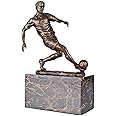 Toperkin Manual Statue Bronze Would Cup TPE-737 Football Player Sculpture