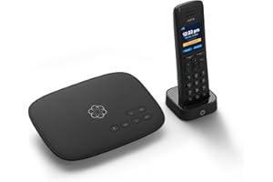 Ooma Telo Free Home Phone Service and HD3 Handset. Works with �鶹�� Echo and Smart Devices