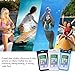 Wifzu Waterproof Phone Case IPX8 Certificated Dust Proof for 6 Inch Universal Smartphone 3 Packs