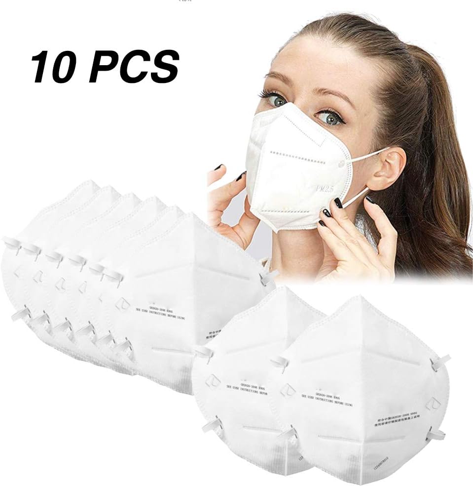 N95 Disposable Respiratory Mask for Dust, PM2.5 Mask FFP2 Mask Dust Face Mask Anti-Infection Safety Mask