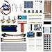 OSOYOO DIY Starter learning Lab Kit For Raspberry Pi 3, 4, Zero W Ultimate Bundle Includes T type GPIO Extension Board, 20 Electronic Component & More | Create Circuits for Beginners