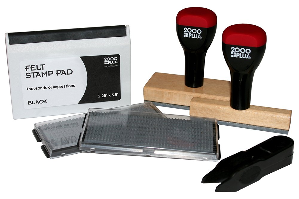 Photo 1 of COSCO 2000PLUS Custom Stamp KIT, Black Ink