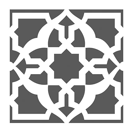 J Boutique Stencils Wall Stencils Damask Tile Stencil For Diy Decor Faux Reusable Template V0024 X Large