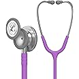 3M Littmann Classic III Monitoring Stethoscope, 5832, More Than 2X as Loud*, Weighs Less, Stainless Steel Chestpiece, 27' Lavender Tube