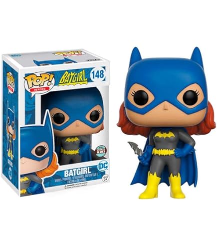 Amazon.com: FunKo Pop DC Super Heroes Batgirl Black and Yellow